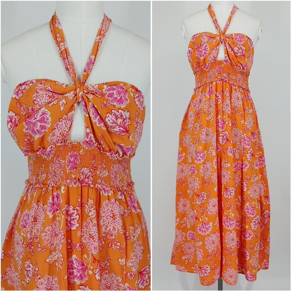 Old Navy Halter Midi Dress